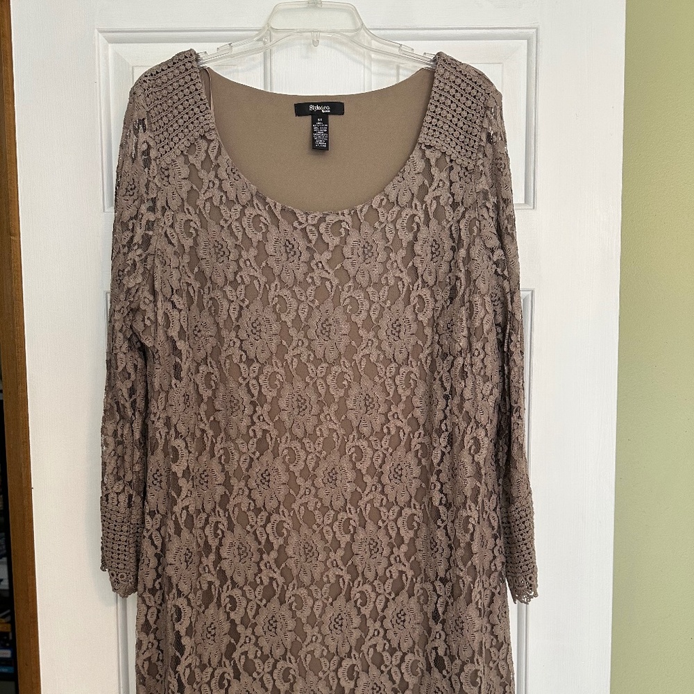 Style & Co Lace Dress - Size 3X